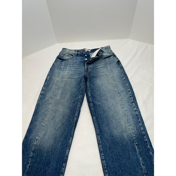 Cello High Rise Dad Fit Front Split Jeans Size 7 - Picture 10 of 10